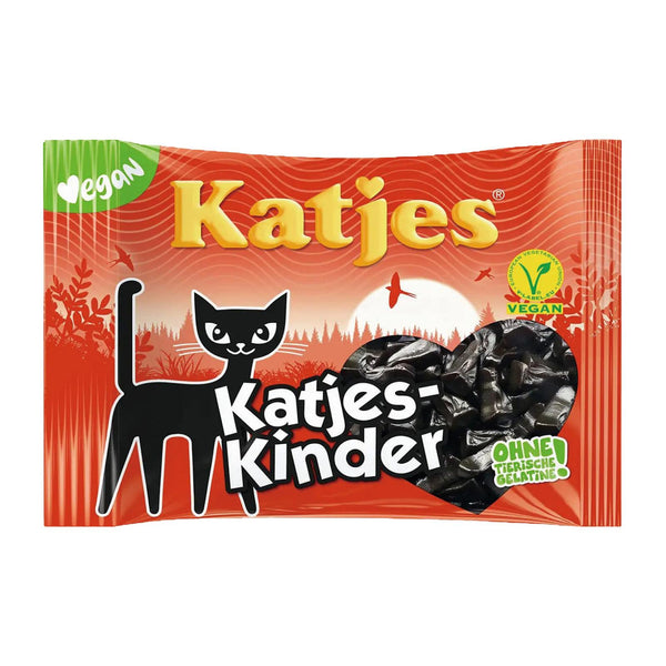 Katjes Kids Licorice Vegan Cat Shaped Drops