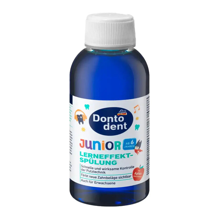 DONTODENT Kids Learning Effect Mouthwash - Gentle, fun mouthwash designed to help kids learn good oral hygiene habits with a mild flavor.