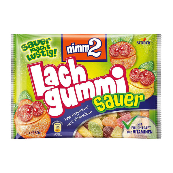 Nimm2 Laughing Sour Fruit Gummy w/ Vitamins 250g