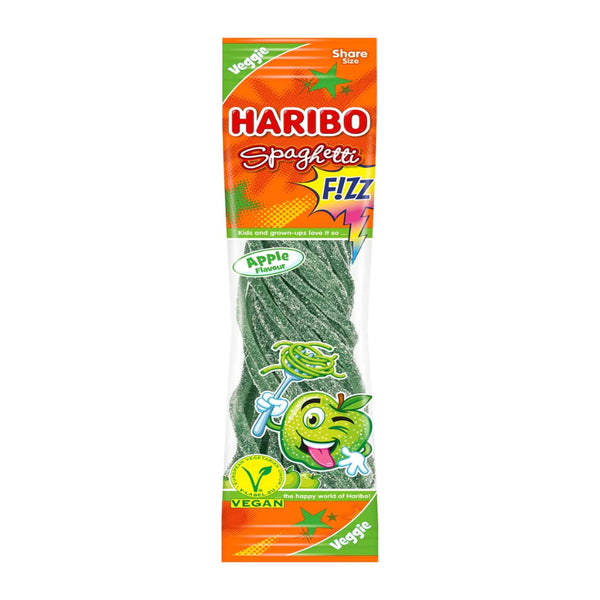 Haribo Spaghetti Apple Fizz Sour Gummy 200 g