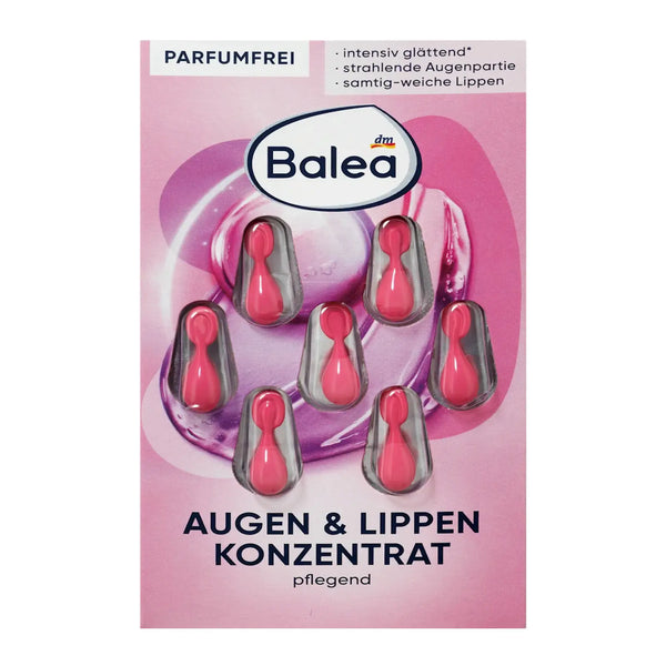 Balea Eye Concentrate Capsules 7 pcs Anti Aging Eye Care from Germany